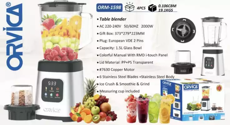 Профессиональный Блендер 2в1 ORVICA ORM-1598